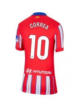 Atletico Madrid Angel Correa #10 Zenski Domaci Dres 2024-25 Kratak Rukavima